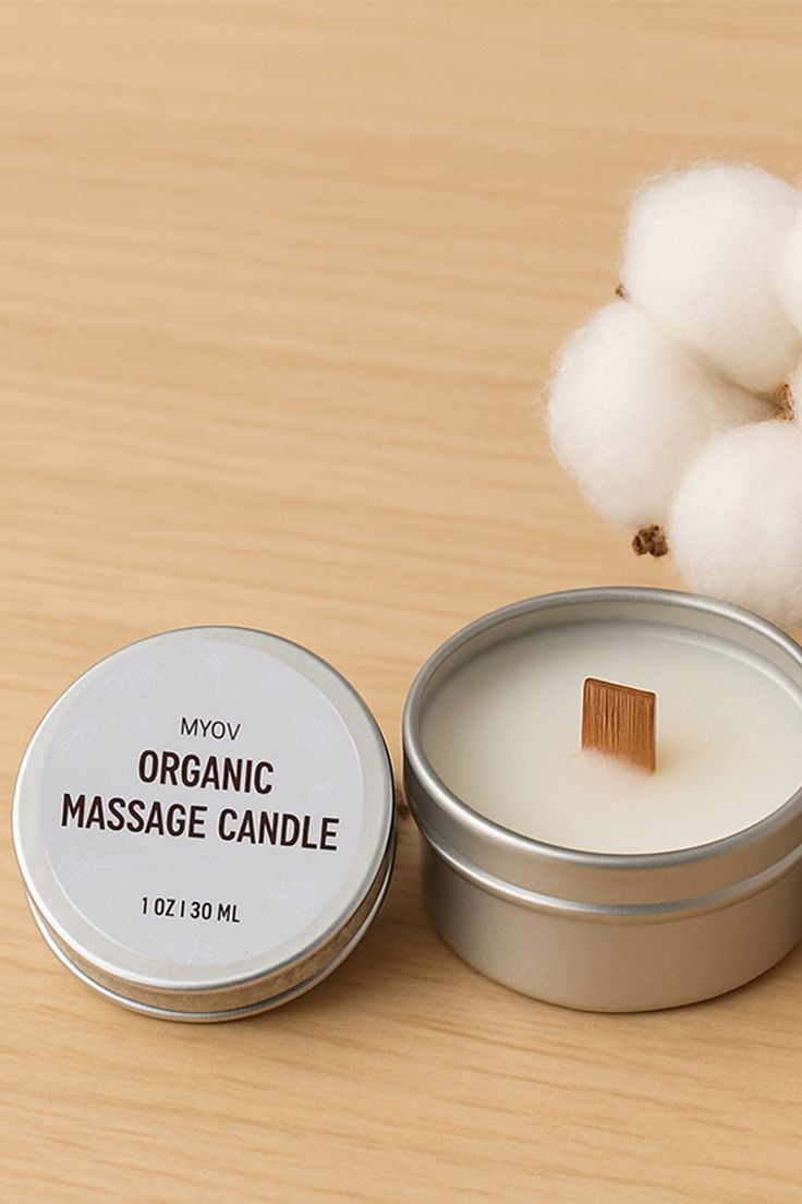 Essential Oil Aromatherapy Massage Candle