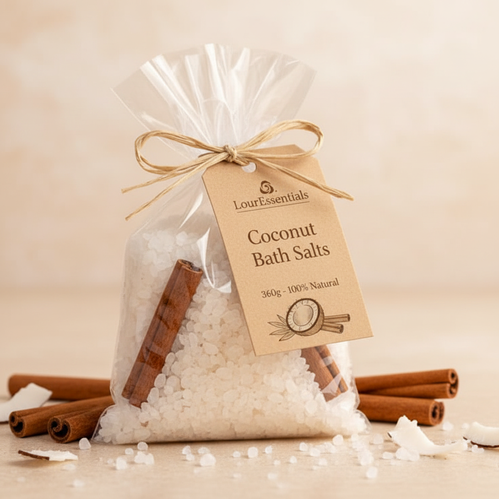 Herbal Bath Salts & Soak Blend 360g