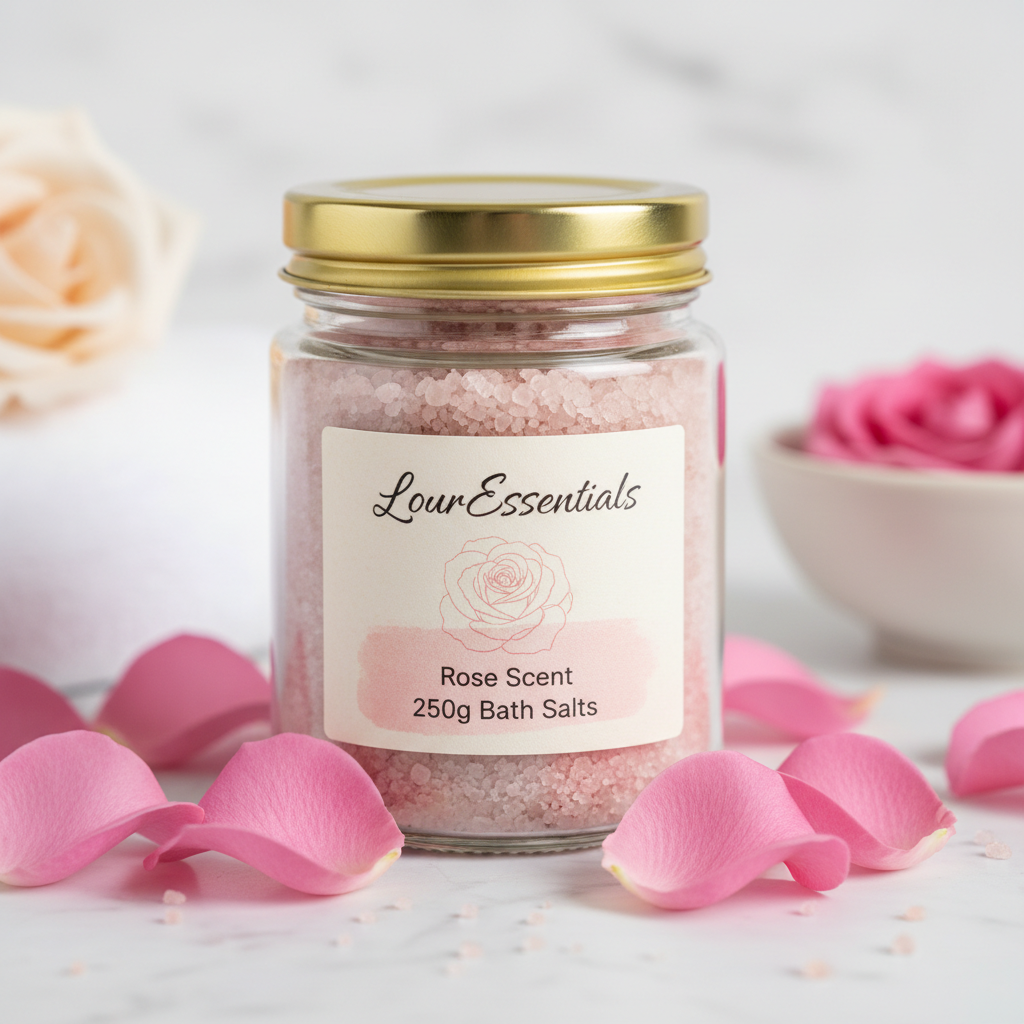 LourEssentials Rose Bath Salts